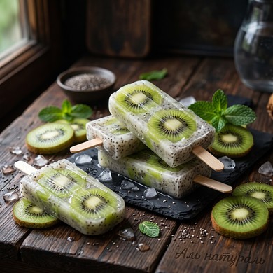 Мороженное с киви