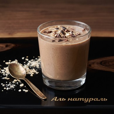 Сытный овсяный коктейль
