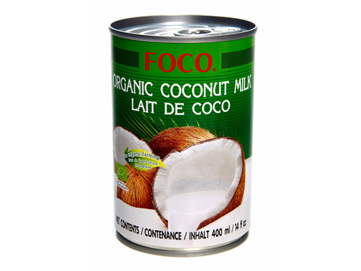 Органическое кокосовое молоко FOCO 400 гр