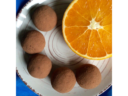 Апельсиново-шоколадные трюфели (raw vegan)