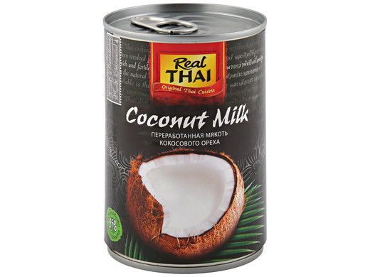 Молоко кокосовое Real Thai 400 гр