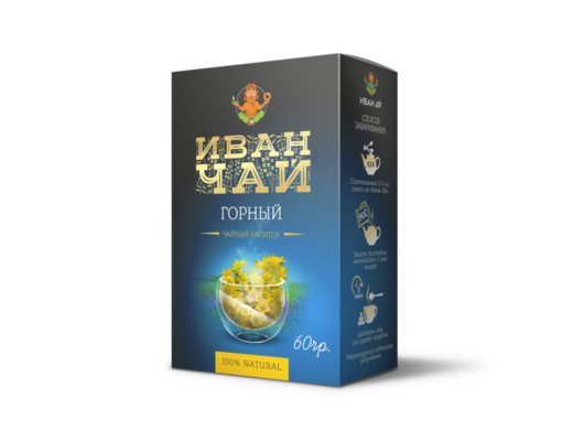 Иван-чай “горный”, листовой 60 гр